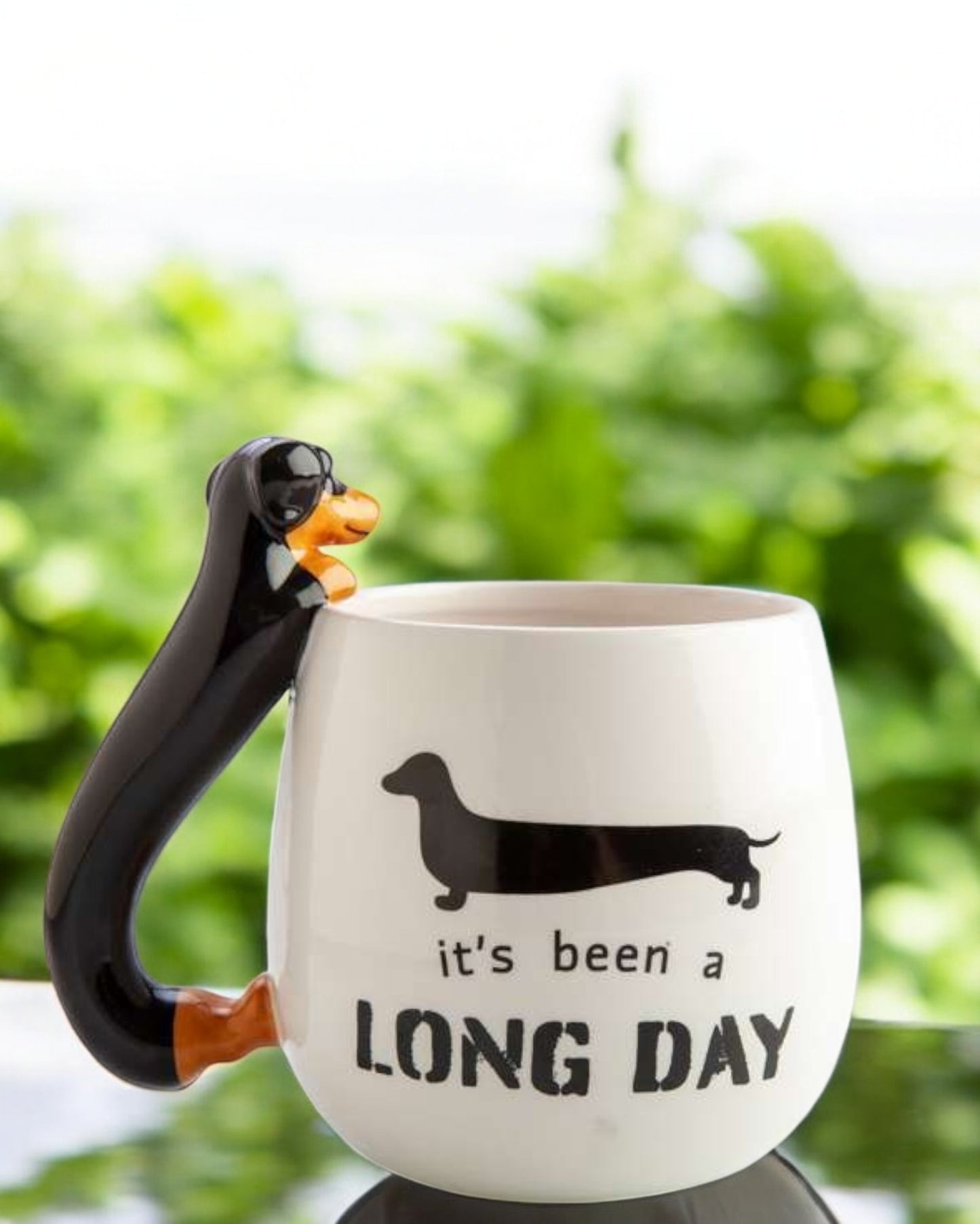 Furever Pets Dachshund 3D Handle Mug