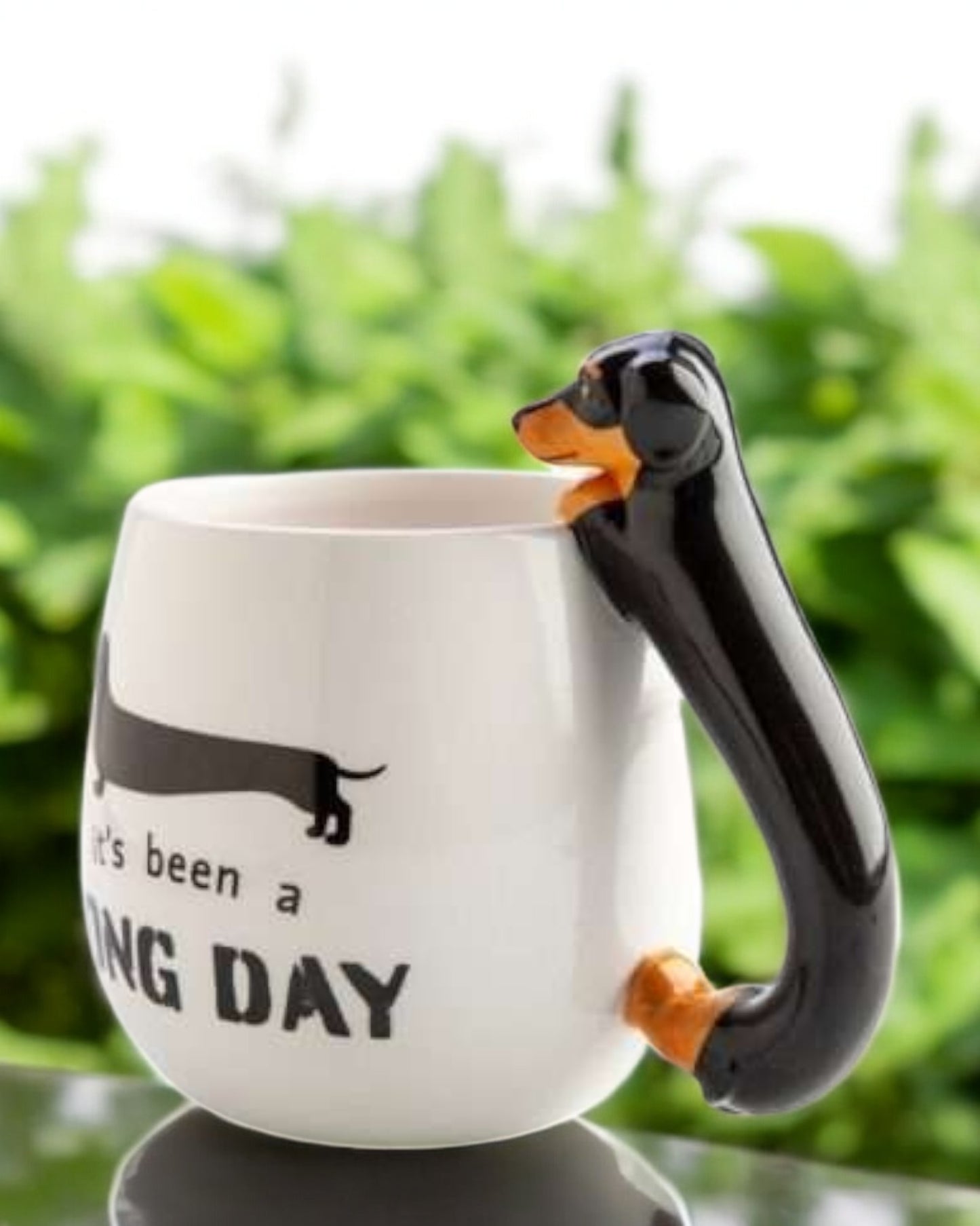 Furever Pets Dachshund 3D Handle Mug