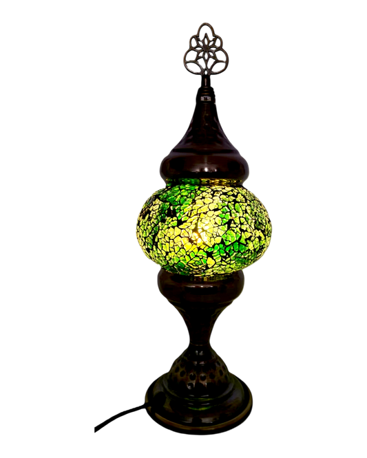 Turkish Mosaic Lamp - Filigree top