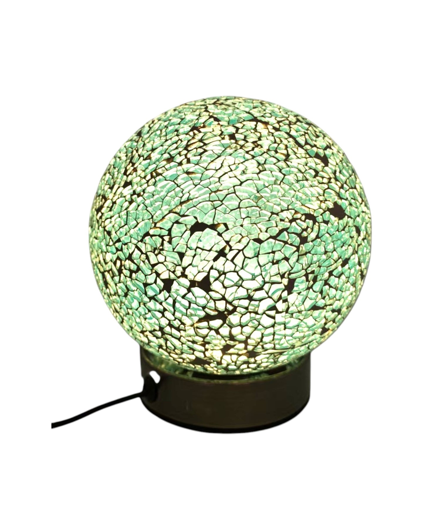 Turkish Mosaic Globe USB LED Lamp