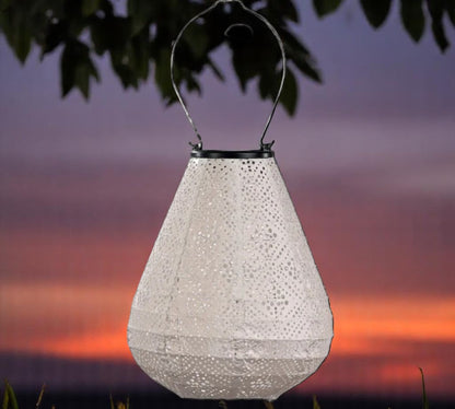 Lumiz Outdoor LED Solar Lantern - Tulip 20cm