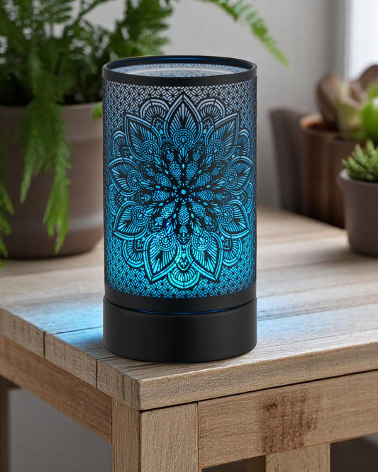 Mandala Black LED Warmer