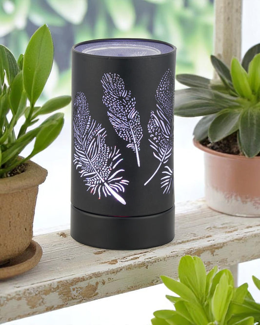Black Feathers - LED Warmer