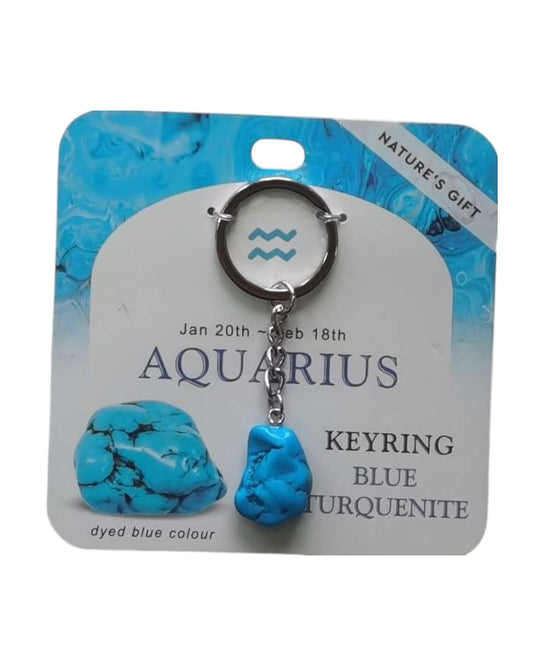 Turquenite- Aquarius Keyring