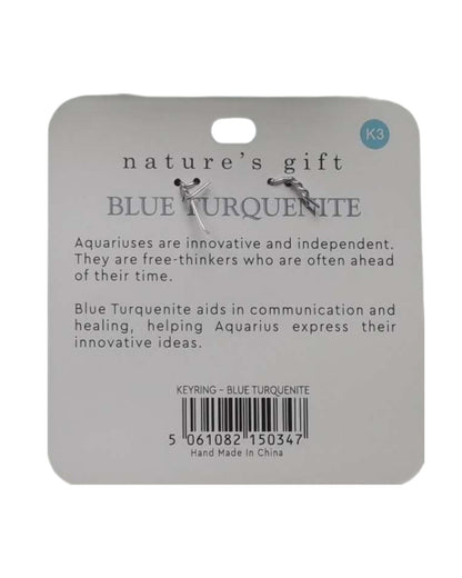 Turquenite- Aquarius Keyring