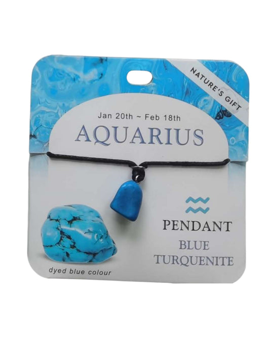 Turquenite- Aquarius Pendant