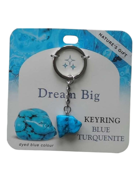 Turquenite- Dream Big Keyring
