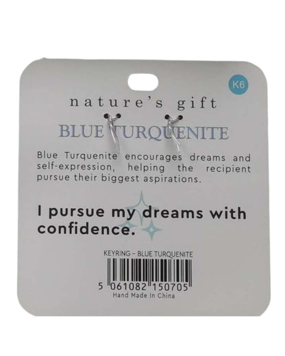Turquenite- Dream Big Keyring