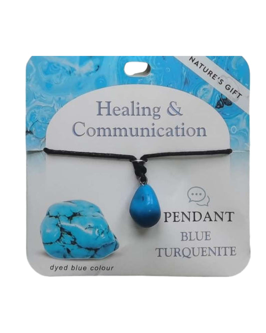 Turquenite- Healing & Communication Pendant