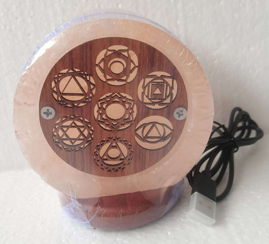 USB Himalayan Salt Lamps 7 Chakras