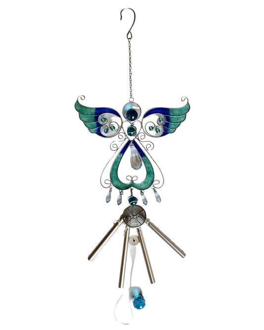 Windchime Suncatcher Blue Angel