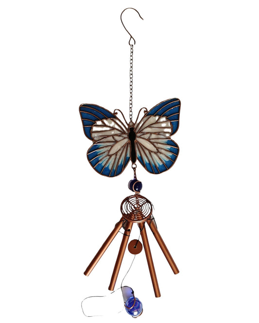 Windchime Suncatcher Butterfly - Blue