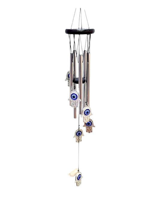 Windchime Suncatcher Hamsa Evil Eye