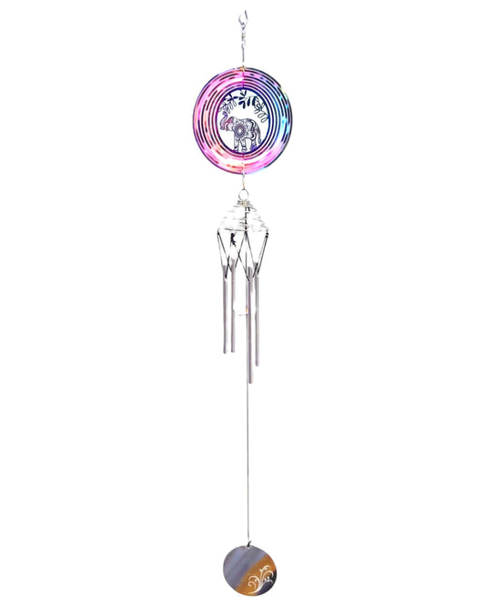 Windspinner Windchime Lucky Elephant