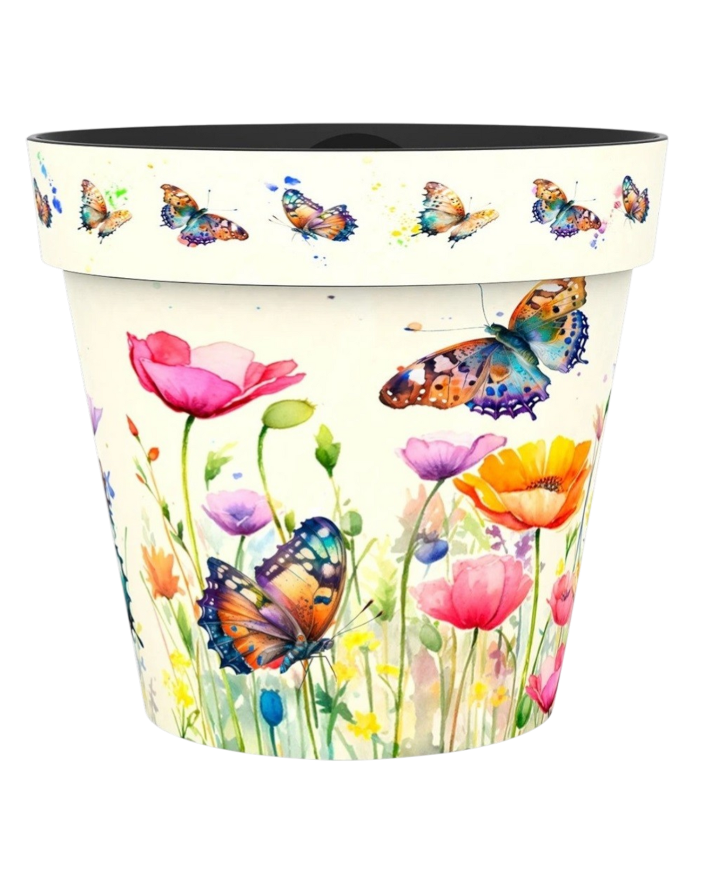 Plant Pot - Zest Butterflies 15cm