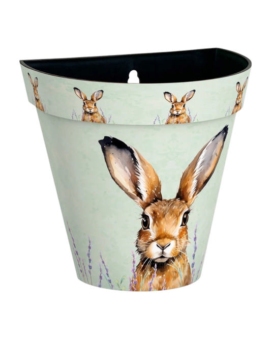 Zest Wall Pot Hare NEW!
