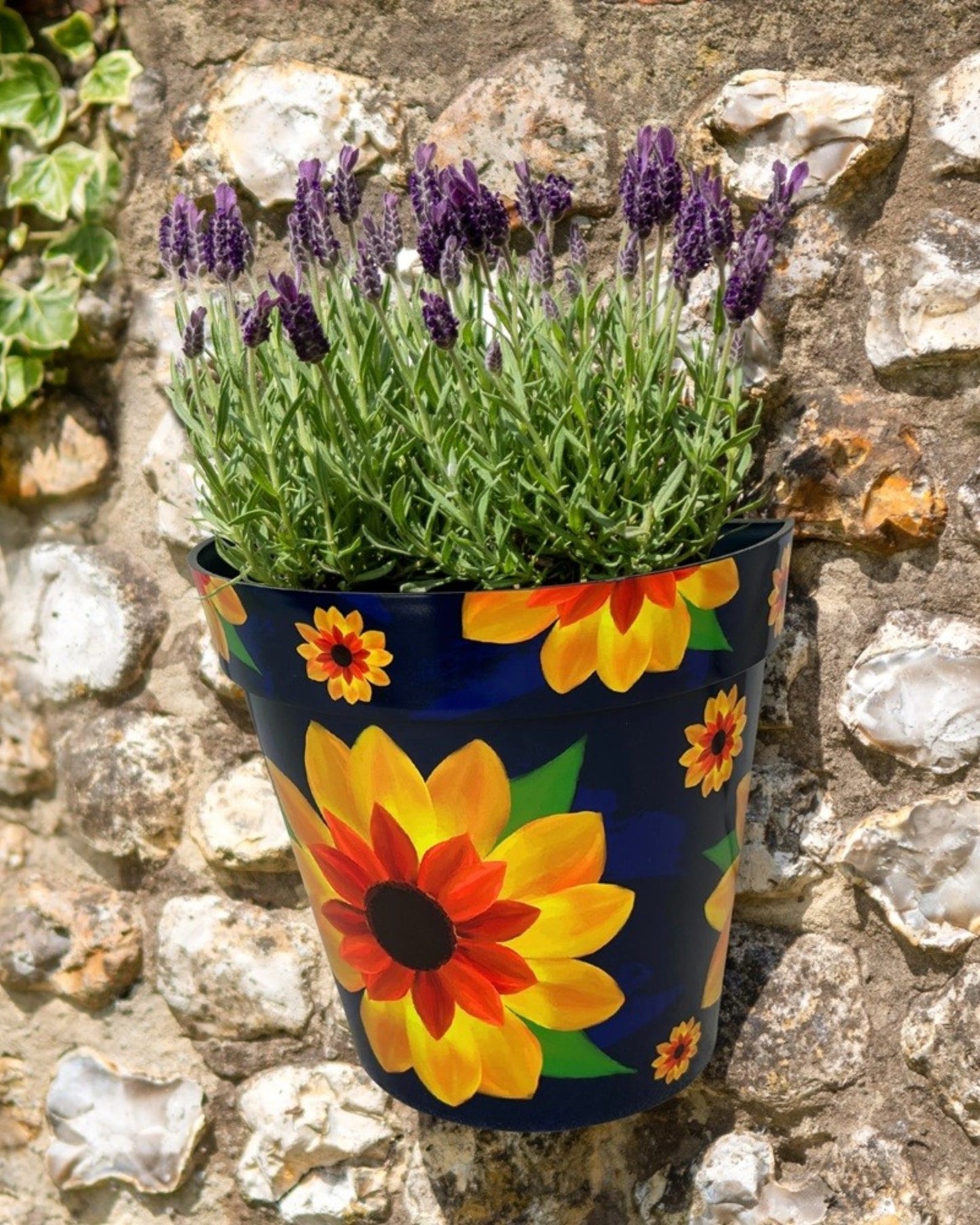 Zest Wall Pot Sunflower