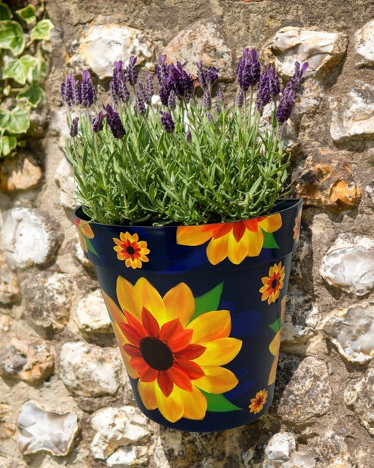 Zest Wall Pot Sunflower