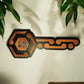 Wooden Blackboard Koru 21st Key