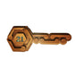 Wooden Koru 21st Key