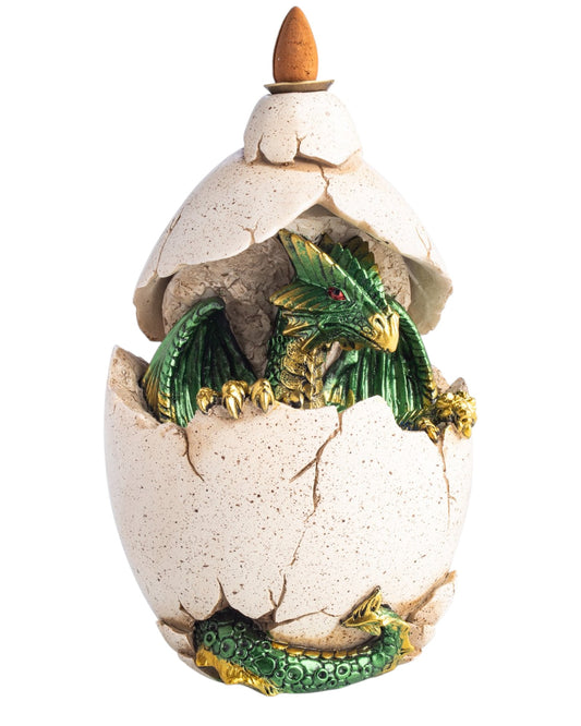 Hatching Dragon Backflow Incense Burner with LED Light