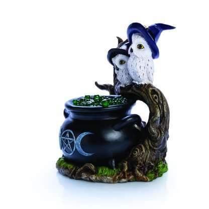 Snowy Owl Cauldron LED Light