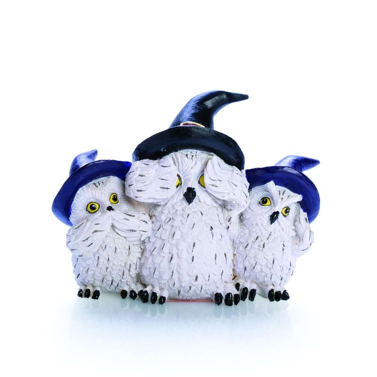 3 Wise Snowy Owls