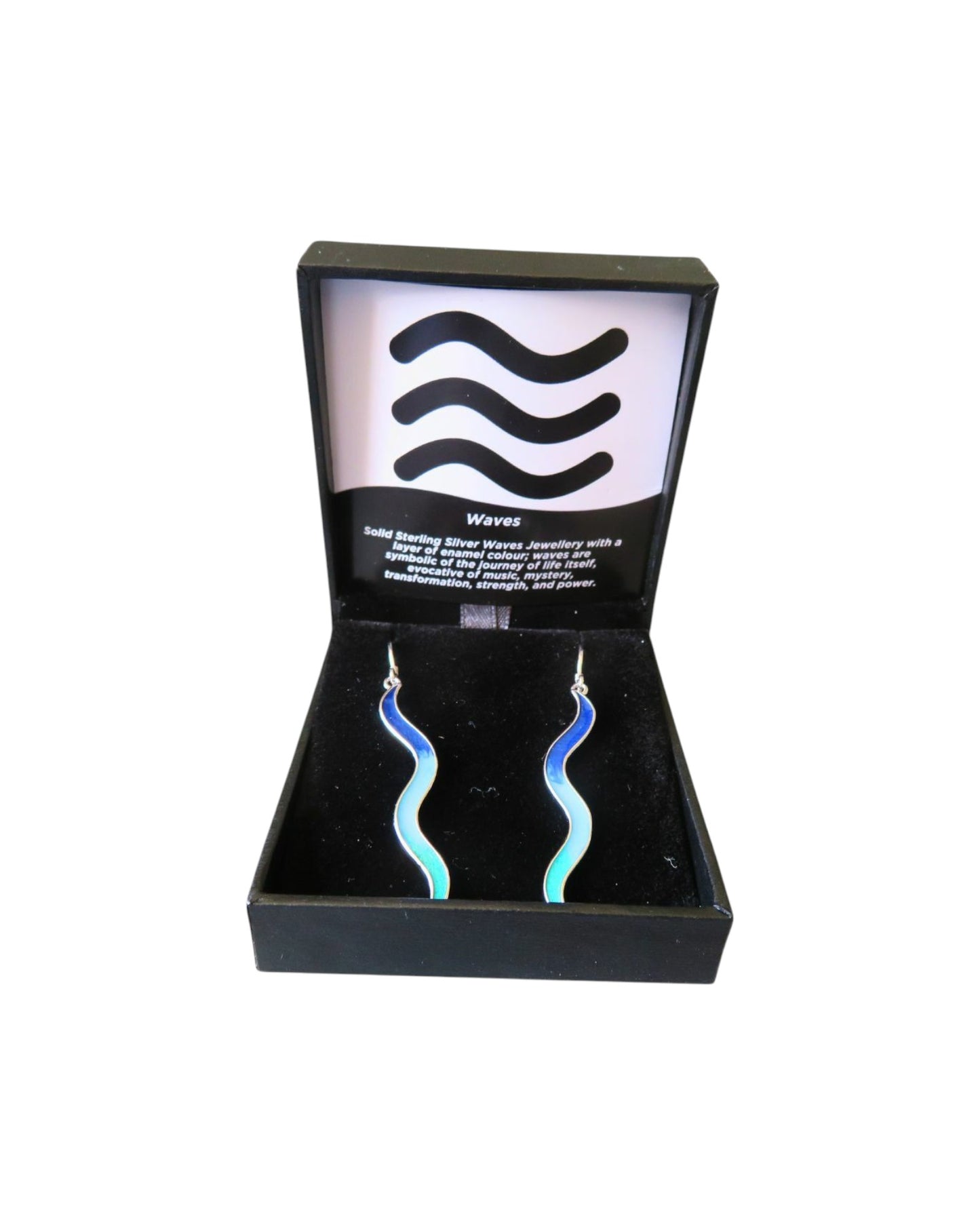 Wave Drop Earrings