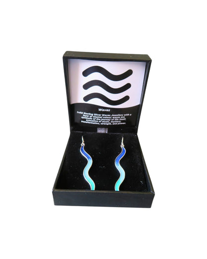 Wave Drop Earrings
