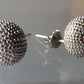 STERLING SILVER KINA SEA URCHIN STUDS