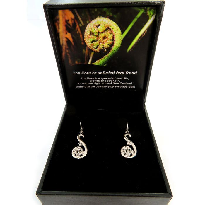 KORU DROP EARRINGS