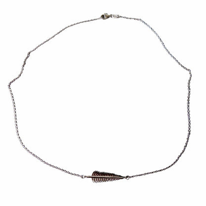 SILVER FERN NECKLACE