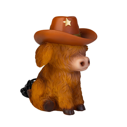 Highland Cow Table Lamp