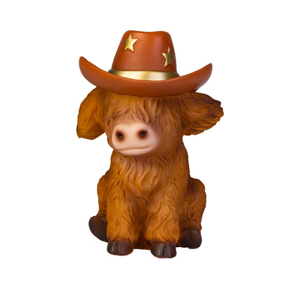 Highland Cow Table Lamp
