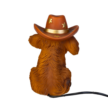 Highland Cow Table Lamp