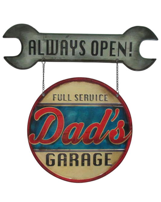 Dad's Garage Sign