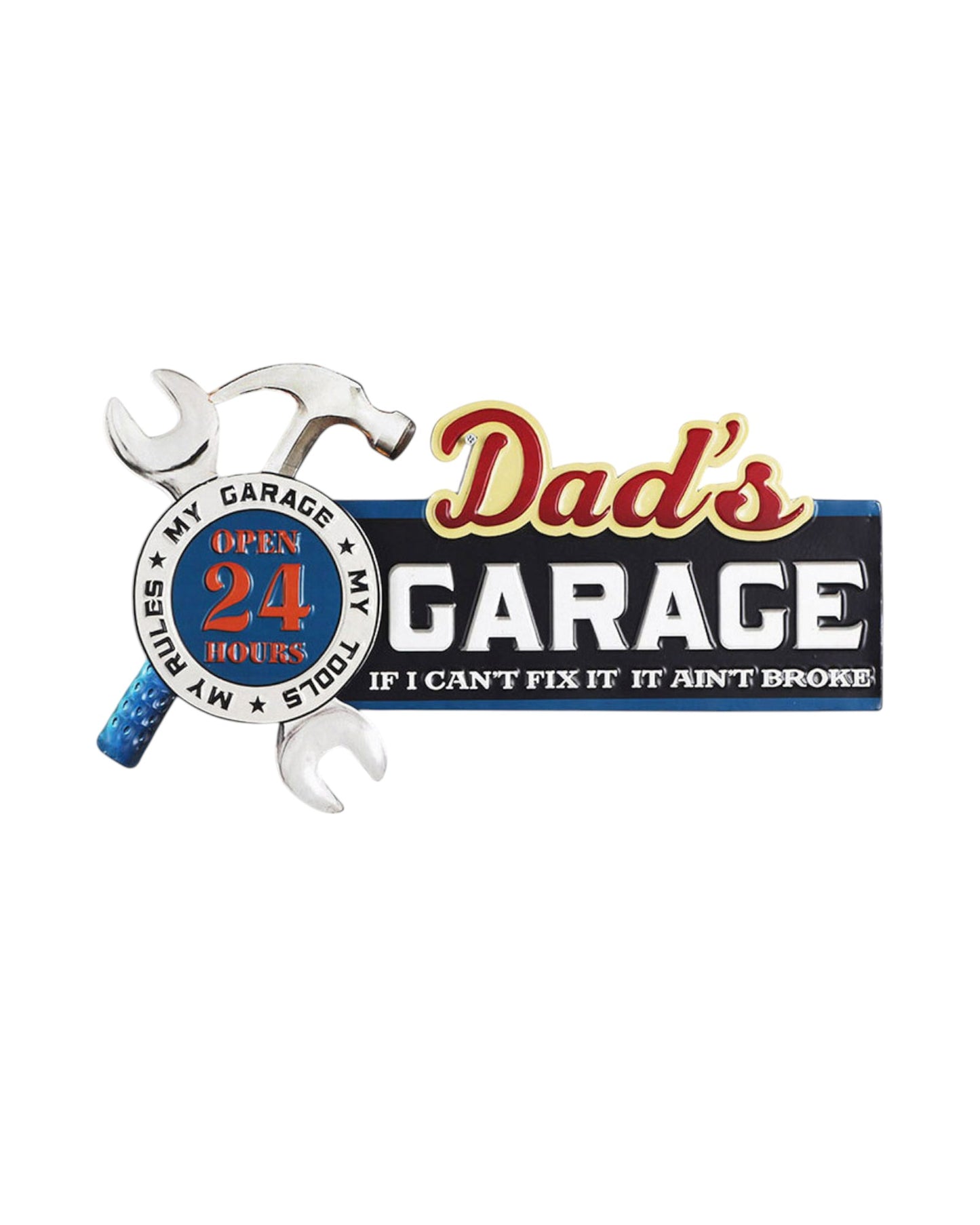Dads Garage Wall Plaque