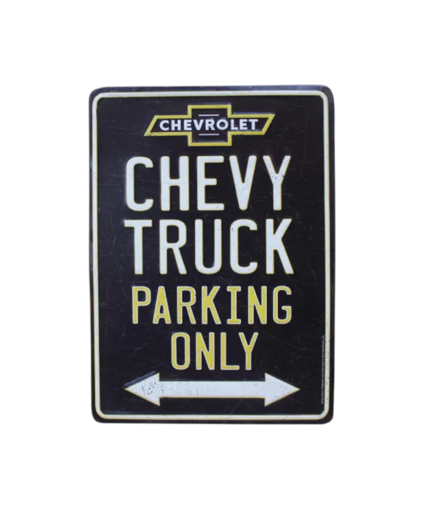 Chevy Truck Parking Sign