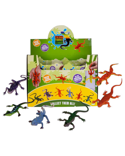 Colour changing 2pcs Lizards
