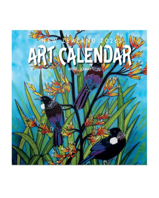 Jo May Calendar - New Zealand Artwork 2026