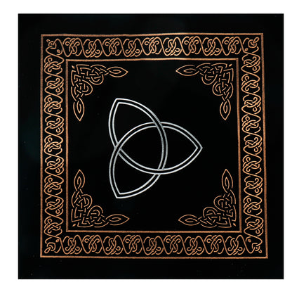 Velvet Divination Cloth-Triquetra