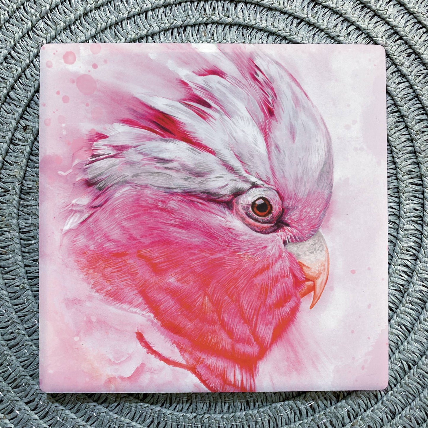 Galah Ceramic Coaster