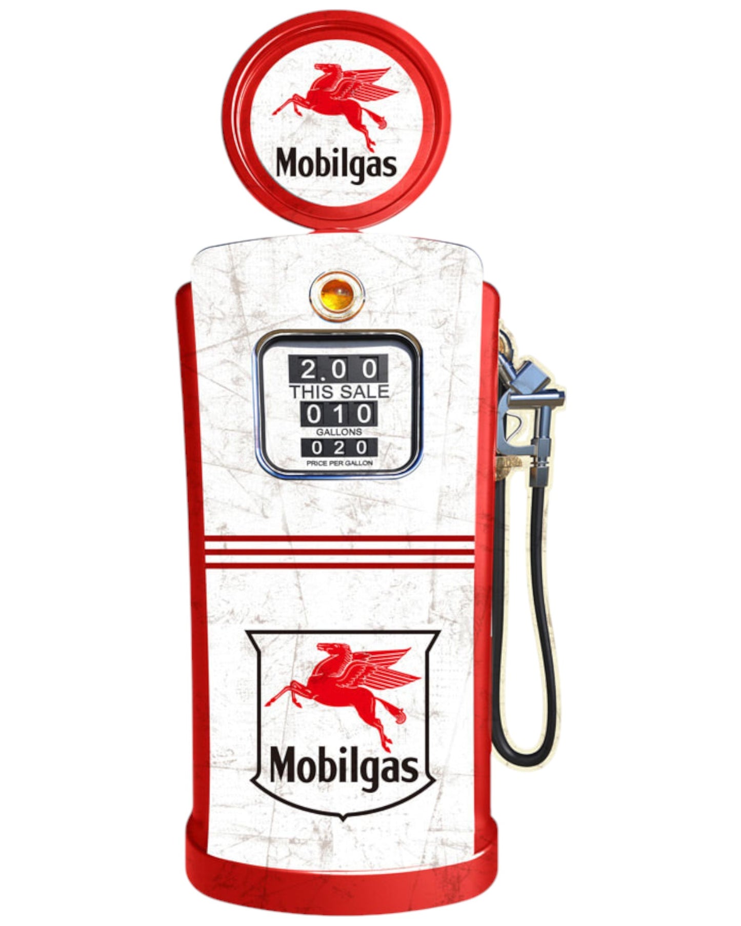 Mobil Petrol Pump Sign