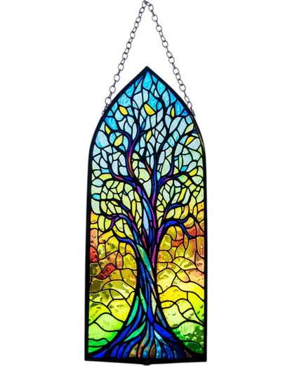Glass Suncatcher Cathedral  - Tree of Life