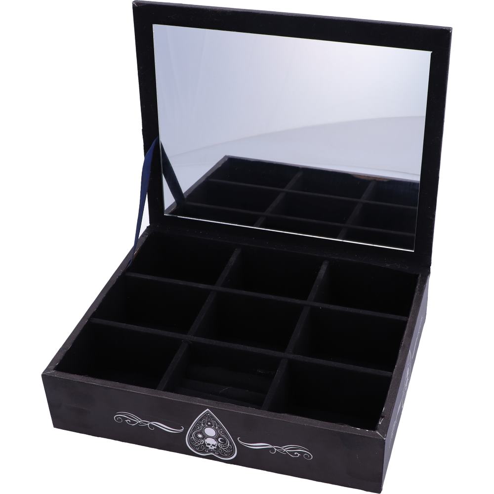 Nemesis Now Black and White Spirit Board Jewellery Box