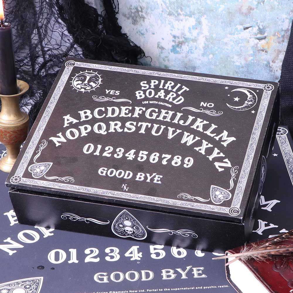 Nemesis Now Black and White Spirit Board Jewellery Box