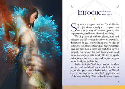 Shadow & Light Oracle  (36 Gilded Cards & 96-Page Guidebook)