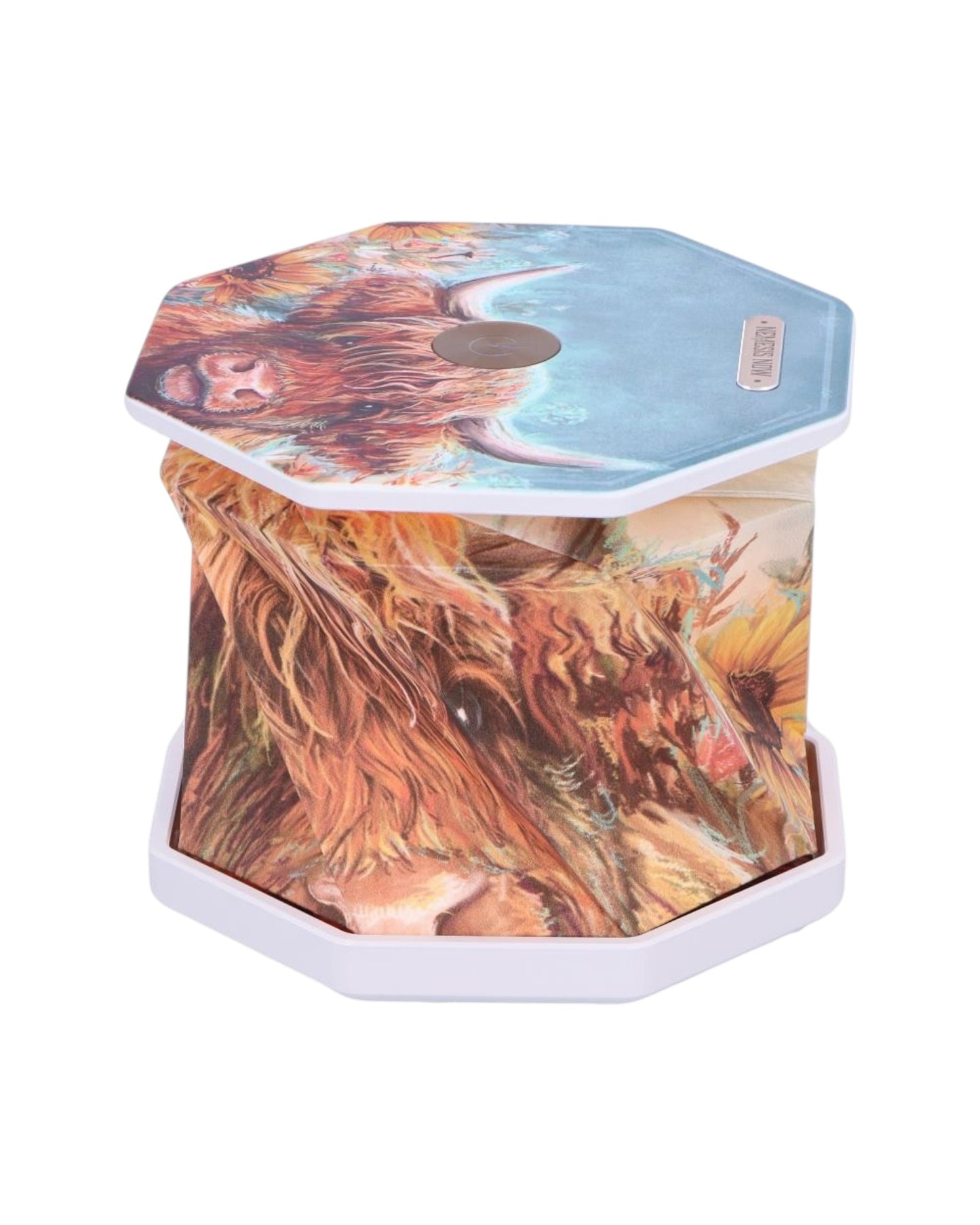 Nemesis Now Highland Cow Foldable Lamp