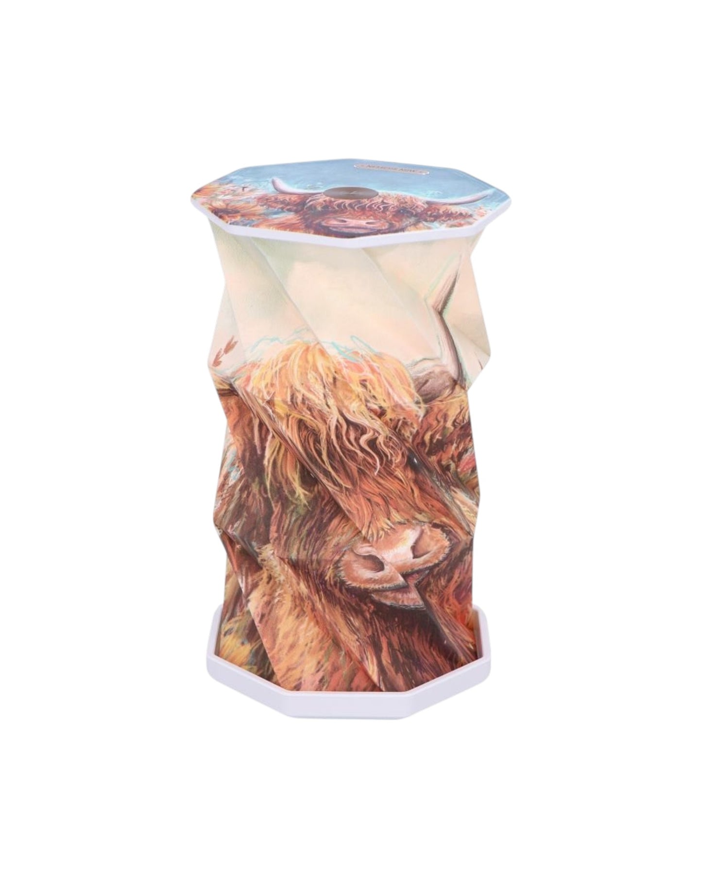 Nemesis Now Highland Cow Foldable Lamp