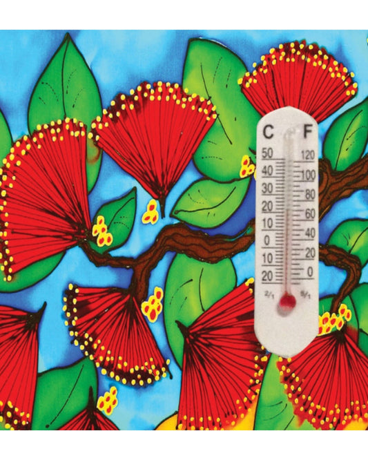 Pohutukawa Thermometer Magnet - Jo May
